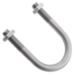 Concrete pole U clamp bracket