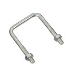 U bolt clamp for cross arm installation