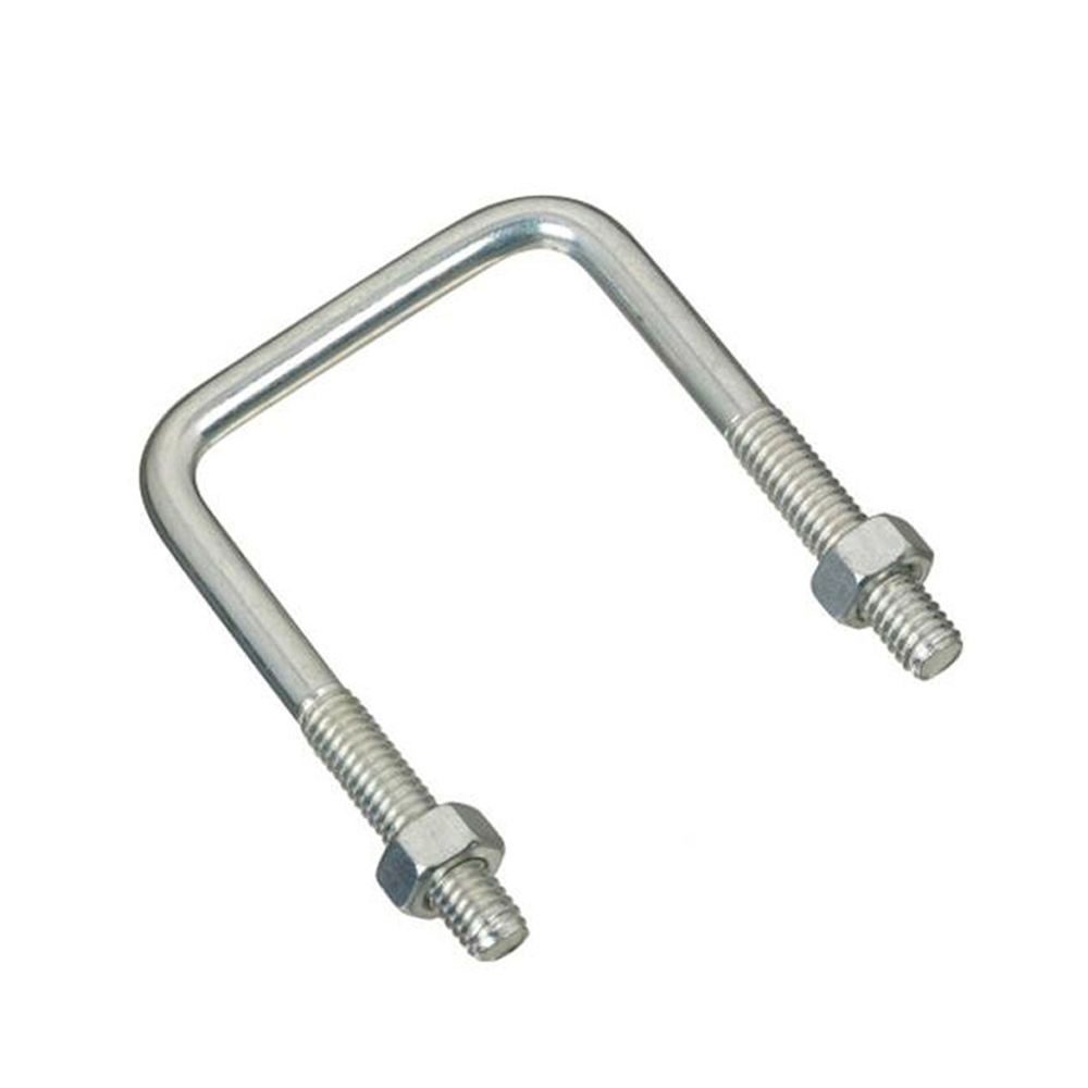 U bolt clamp for cross arm installation
