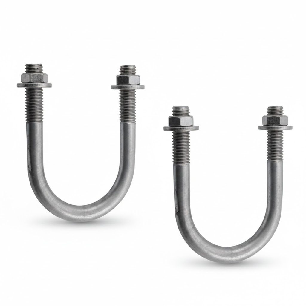 Overhead line U bolt assembly