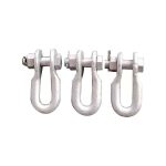 U shackle anchor shackle for overhead transmission line