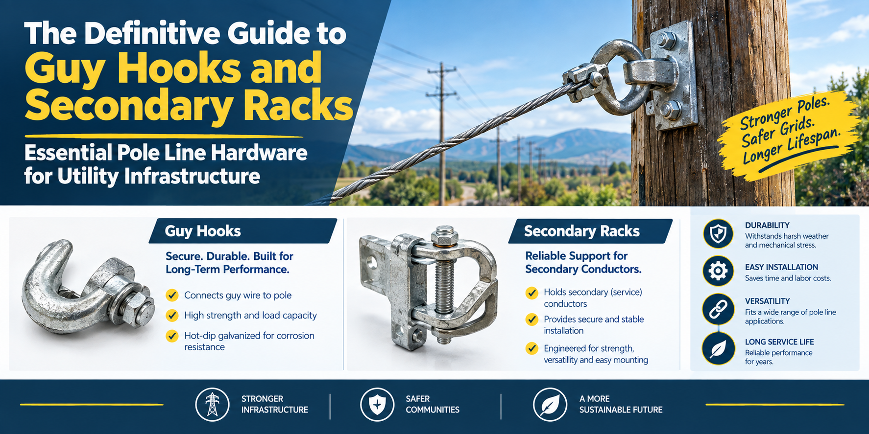 Definitive Guide to Guy Hooks and Secondary Racks