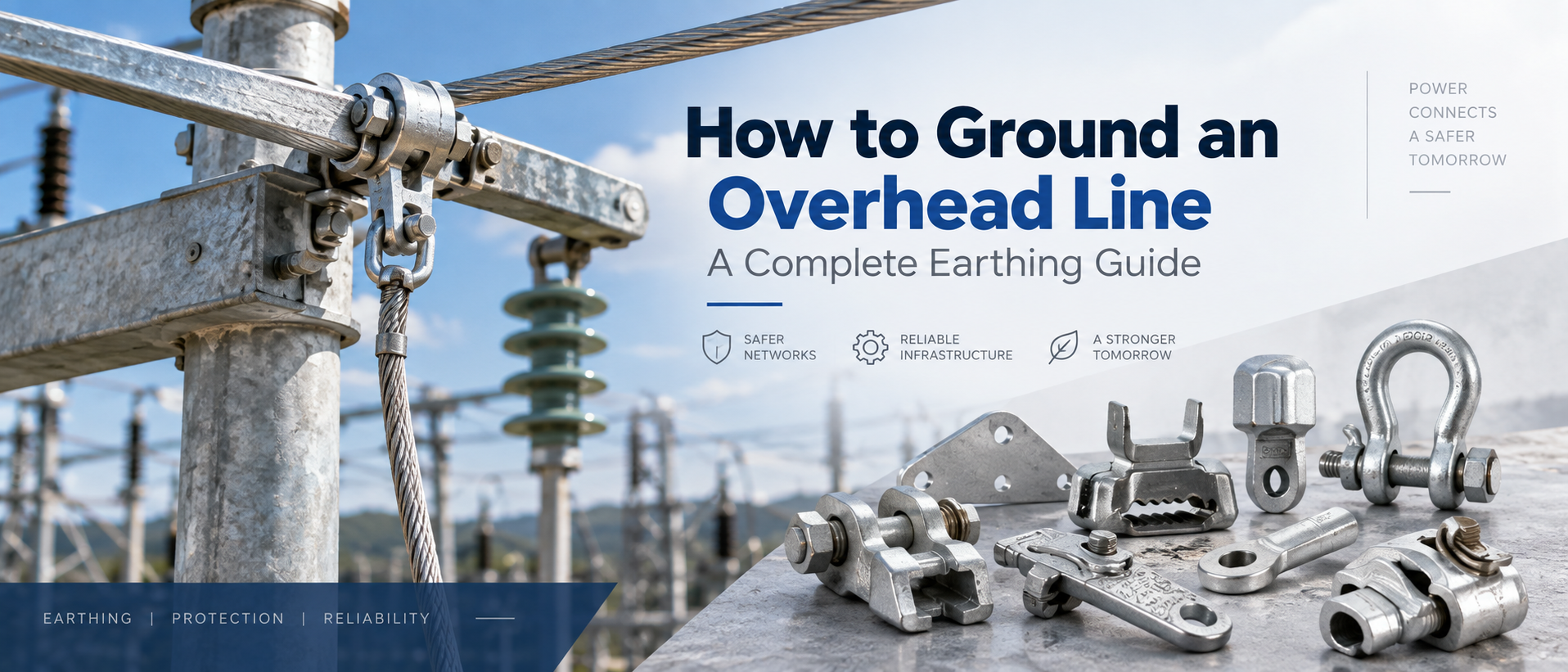 Ground an Overhead Line
