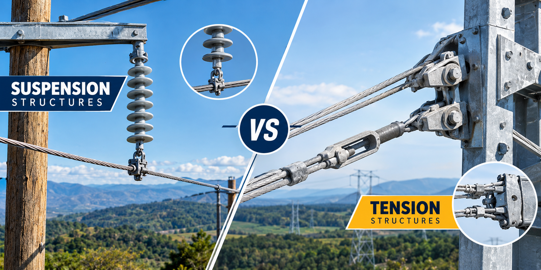 Suspension vs Tension Structures