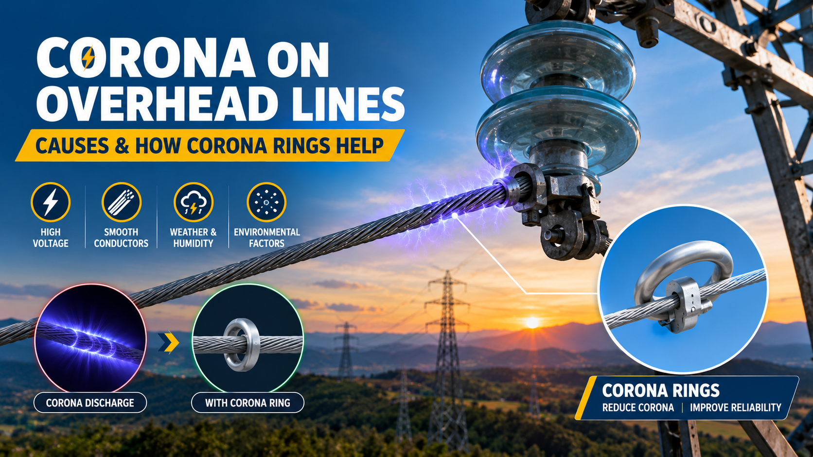 Corona on Overhead Lines