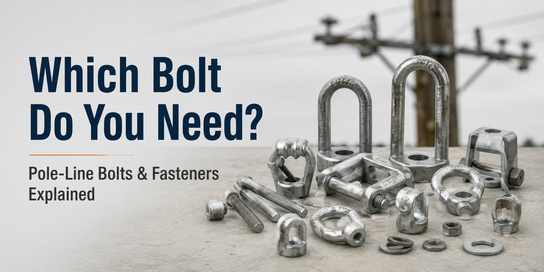 Pole-Line Bolts & Fasteners