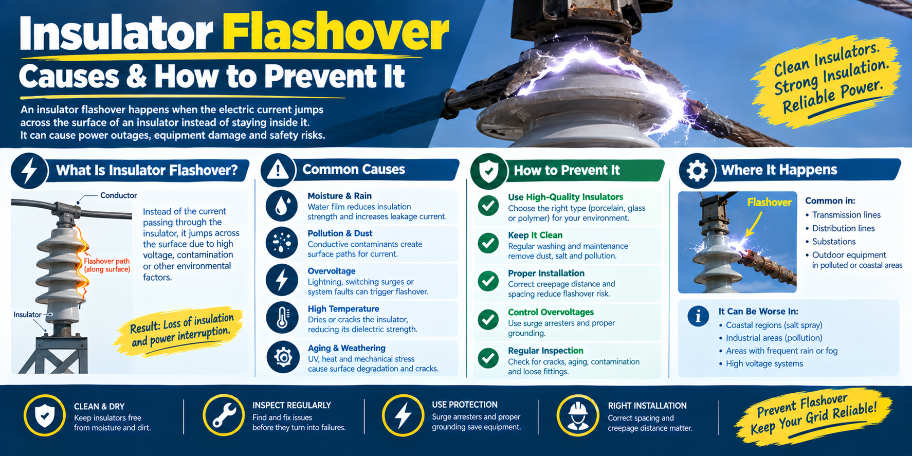 Insulator Flashover